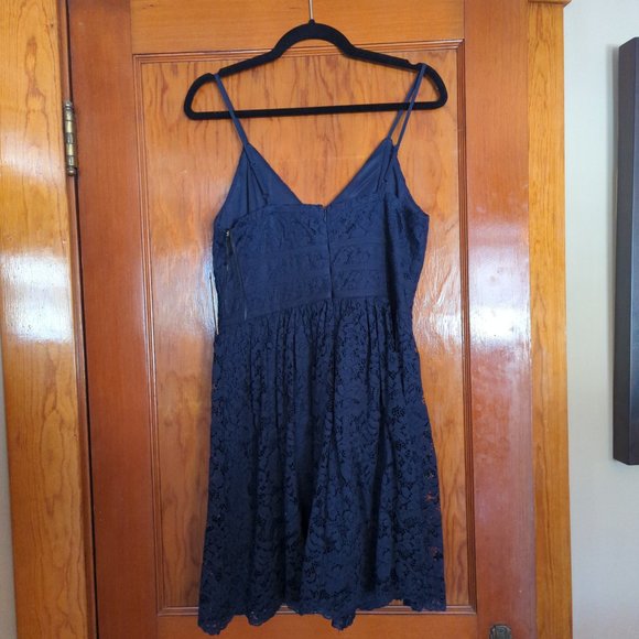 NEW Lulu's Navy Dress - Picture 2 of 3